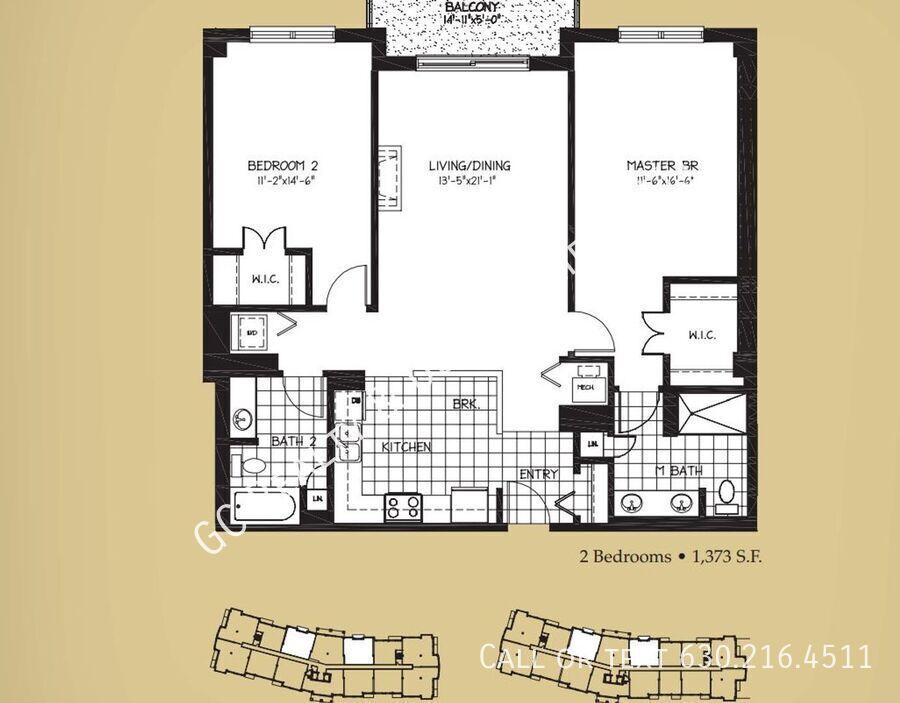 *** BEST VIEWS / 2 BDRM - 2 BTH / IN UNIT LAUNDRY / HEATED PARKING / POOL *** property image