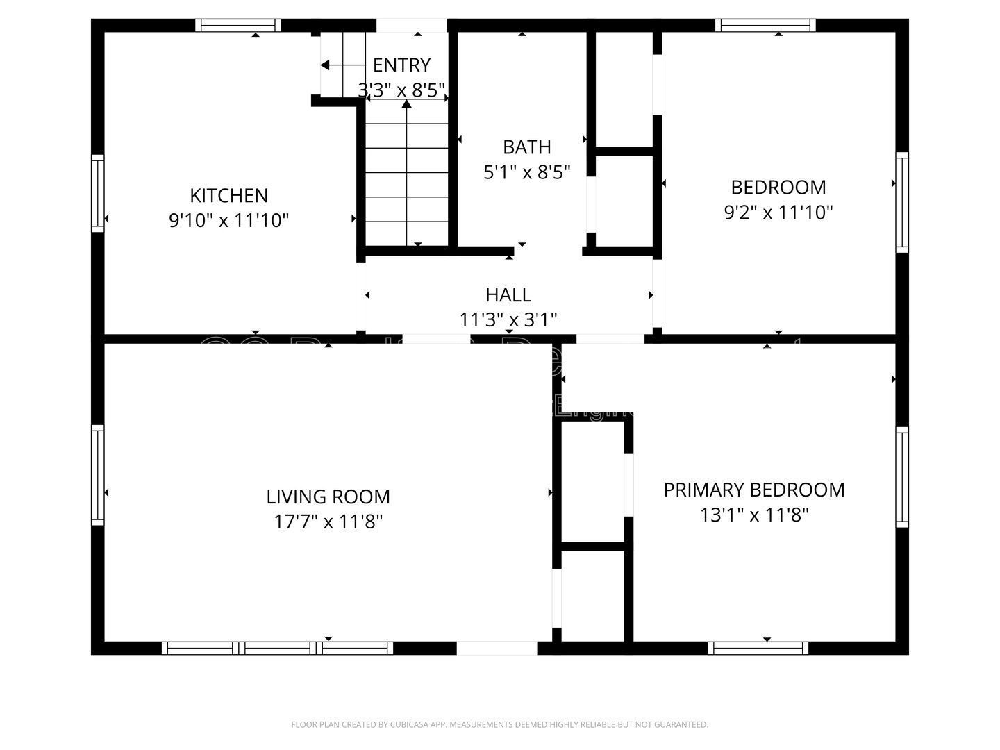 ***2 BDRM / BASEMENT / DETACHED GARAGE / RECENTLY UPDATED / HARDWOOD FLOORS *** property image