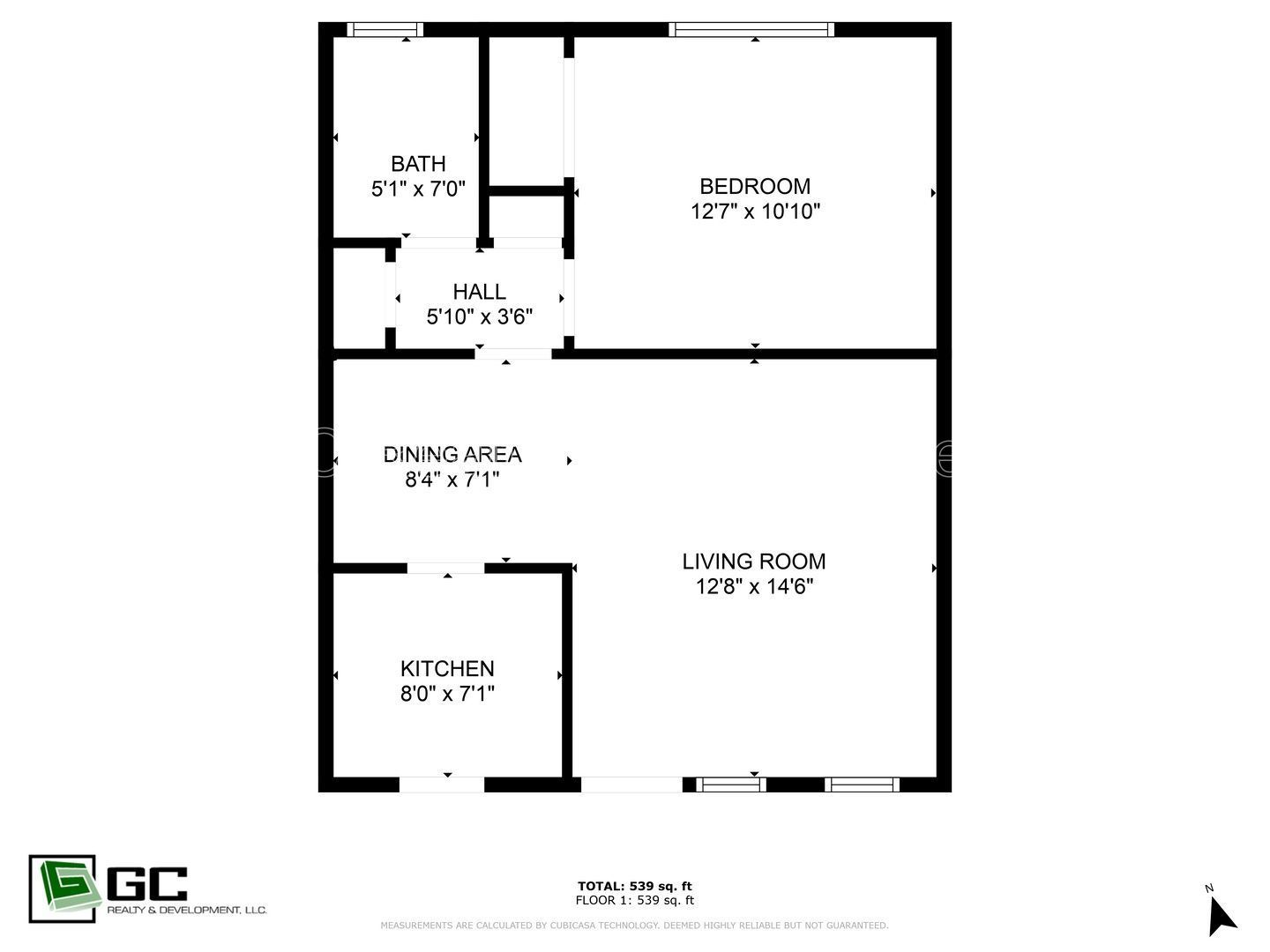 *** 1 BDRM - 1 BTH / 2ND FL / TENANT ONLY PAYS ELECTRIC / 1 PARKING SPACE INCL *** property image