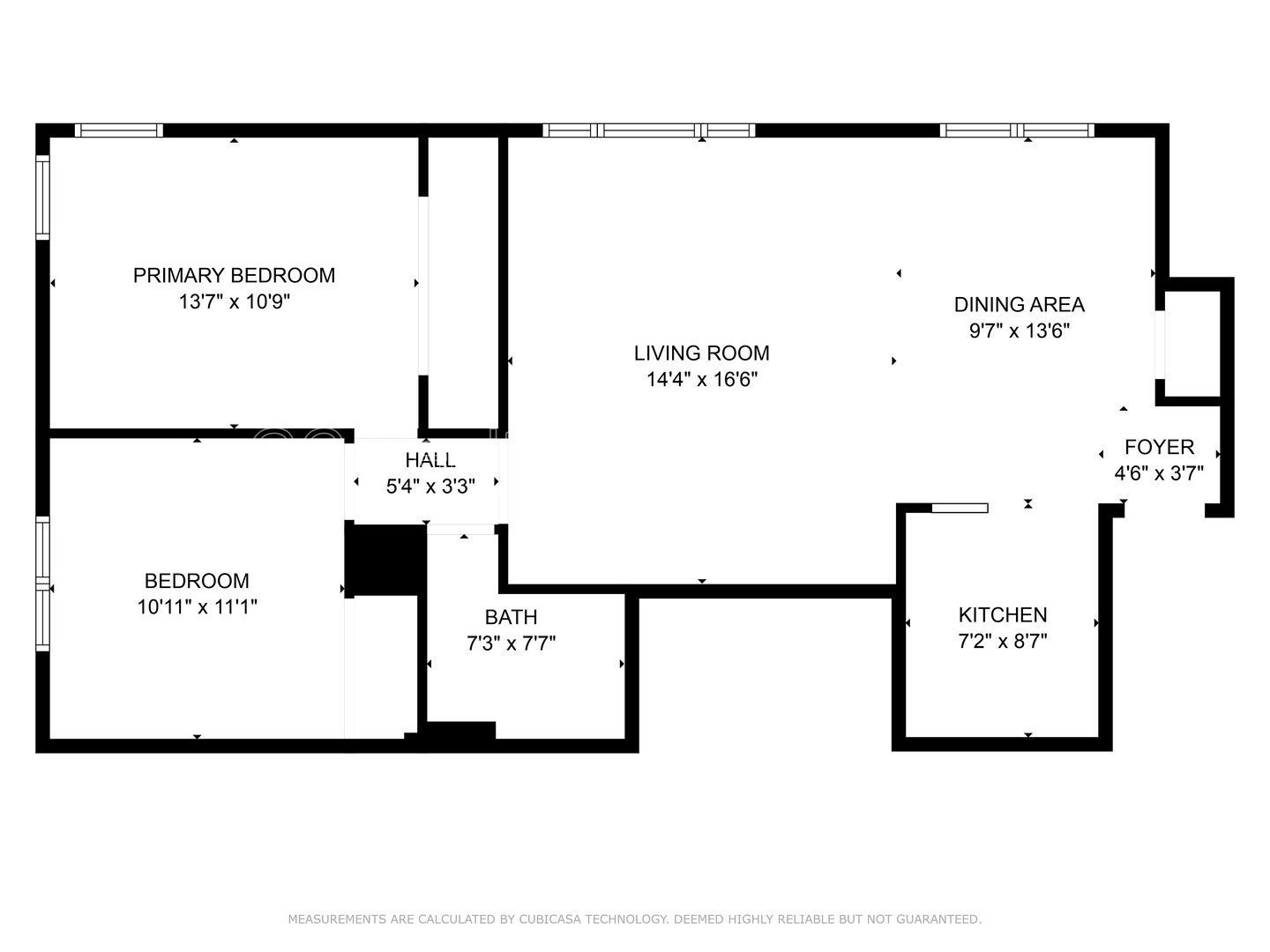***AVAILABLE 8-15-26! / TOP FLOOR / TENANT PAYS ELECTRIC ONLY / 2 BDRM - 1 BTH / APPL INCL / LAUNDY IN BUILDING*** property image