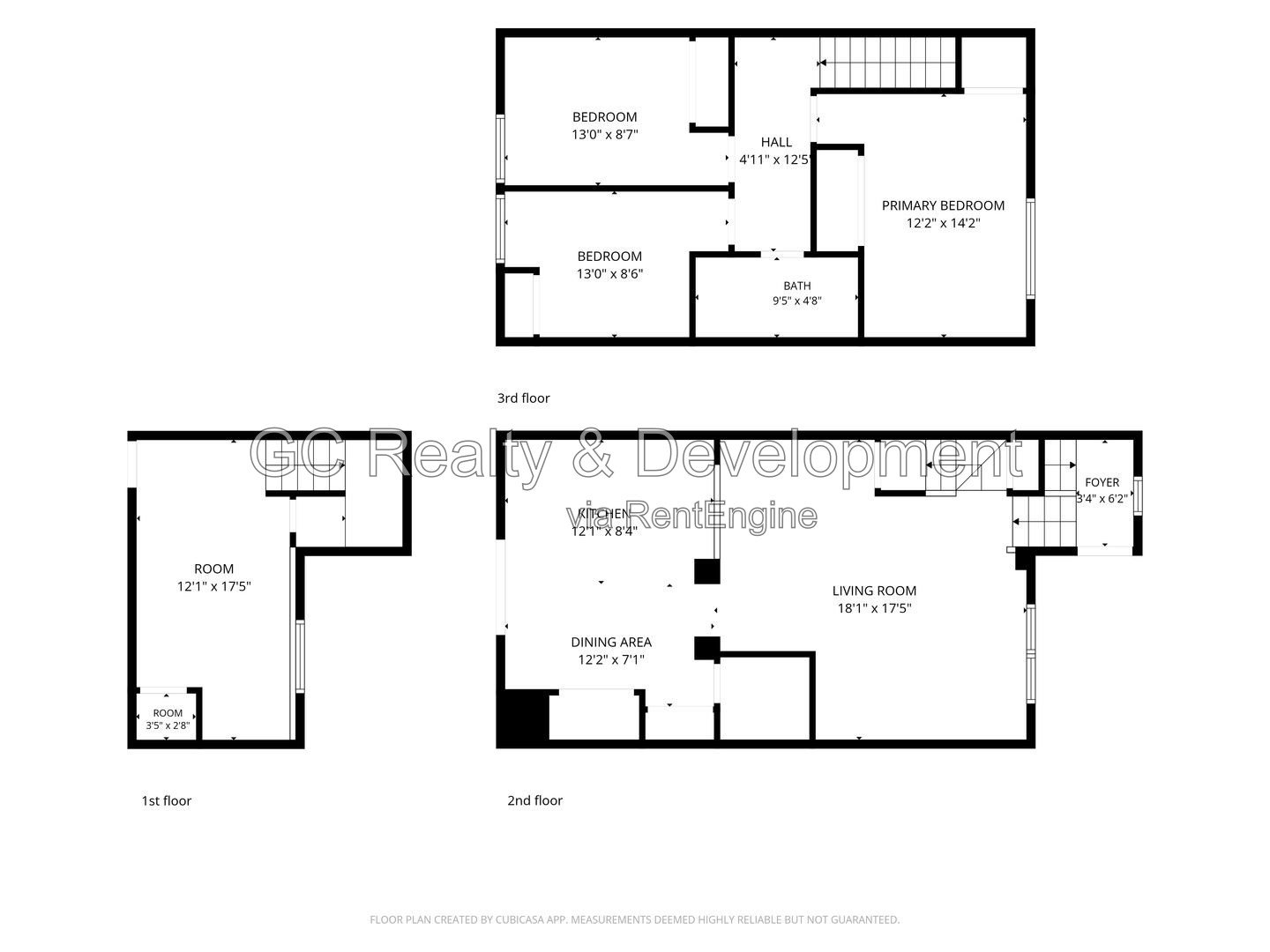 *** 3BR, 2BA / ATTACHED GARAGE / SS APPLIANCES / CENTRAL AIR / FINISHED BASEMENT *** property image