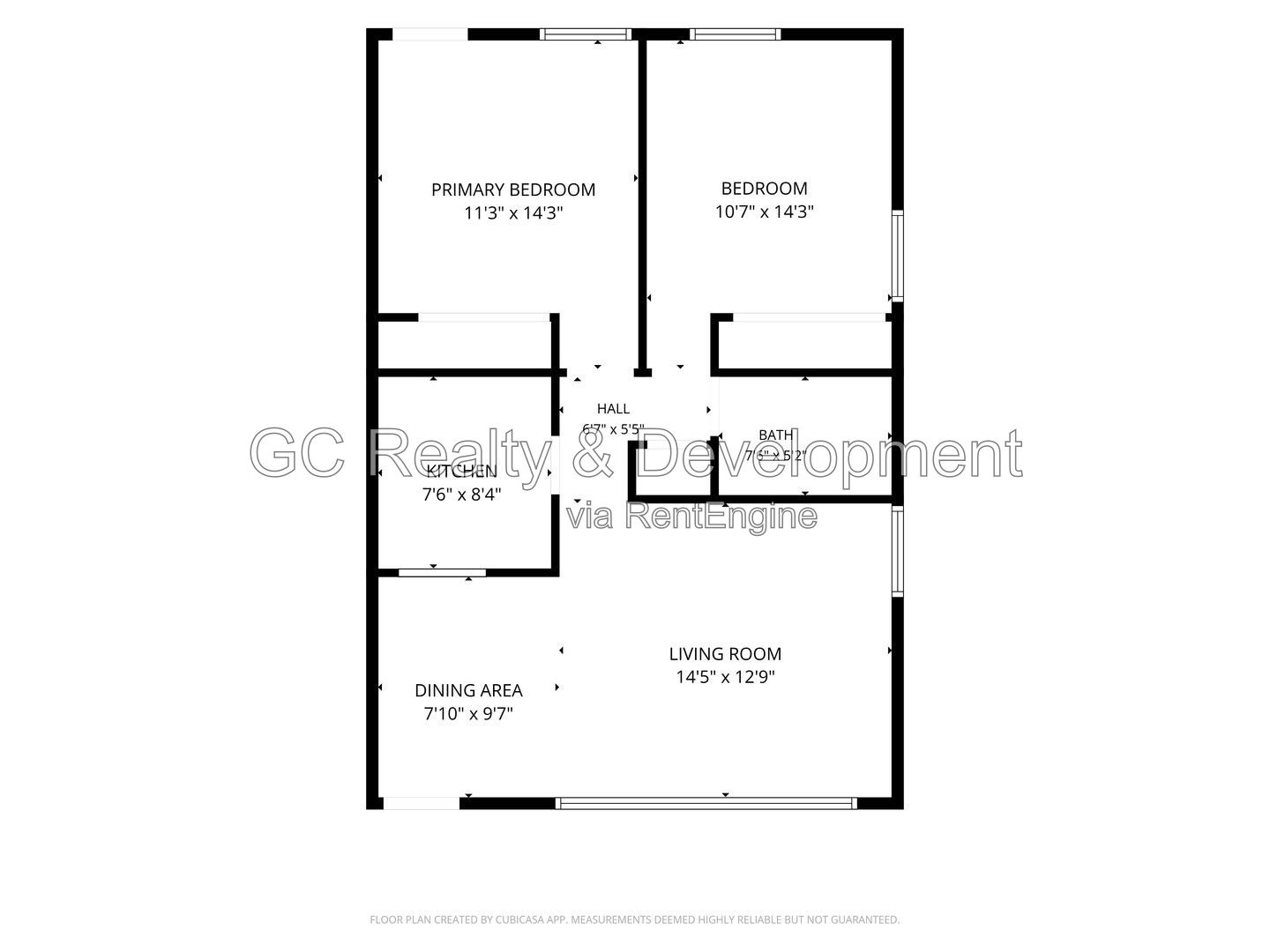 *** CRYSTAL LAKE / 2BR-1BA / PARKING INCLUDED / APPLIANCES INCLUDED / PET FRIENDLY / ONLY PAY ELECTRIC *** property image