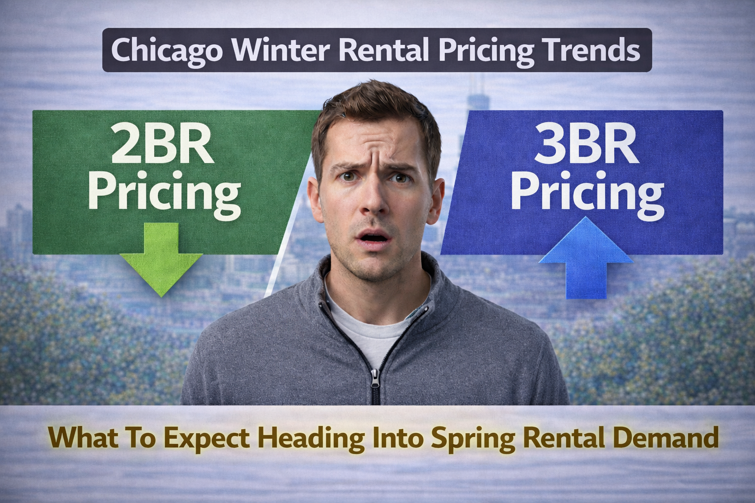 Chicago 2-Bedrooms and 3-Bedrooms Spent the Winter Going in Opposite Directions. Here Is What That Means Heading Into Spring.