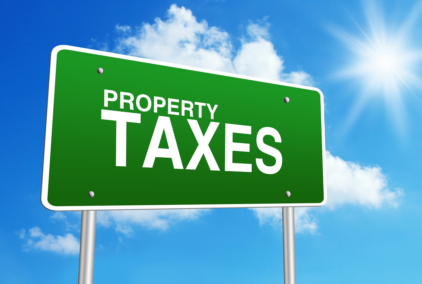 Property Tax Sign