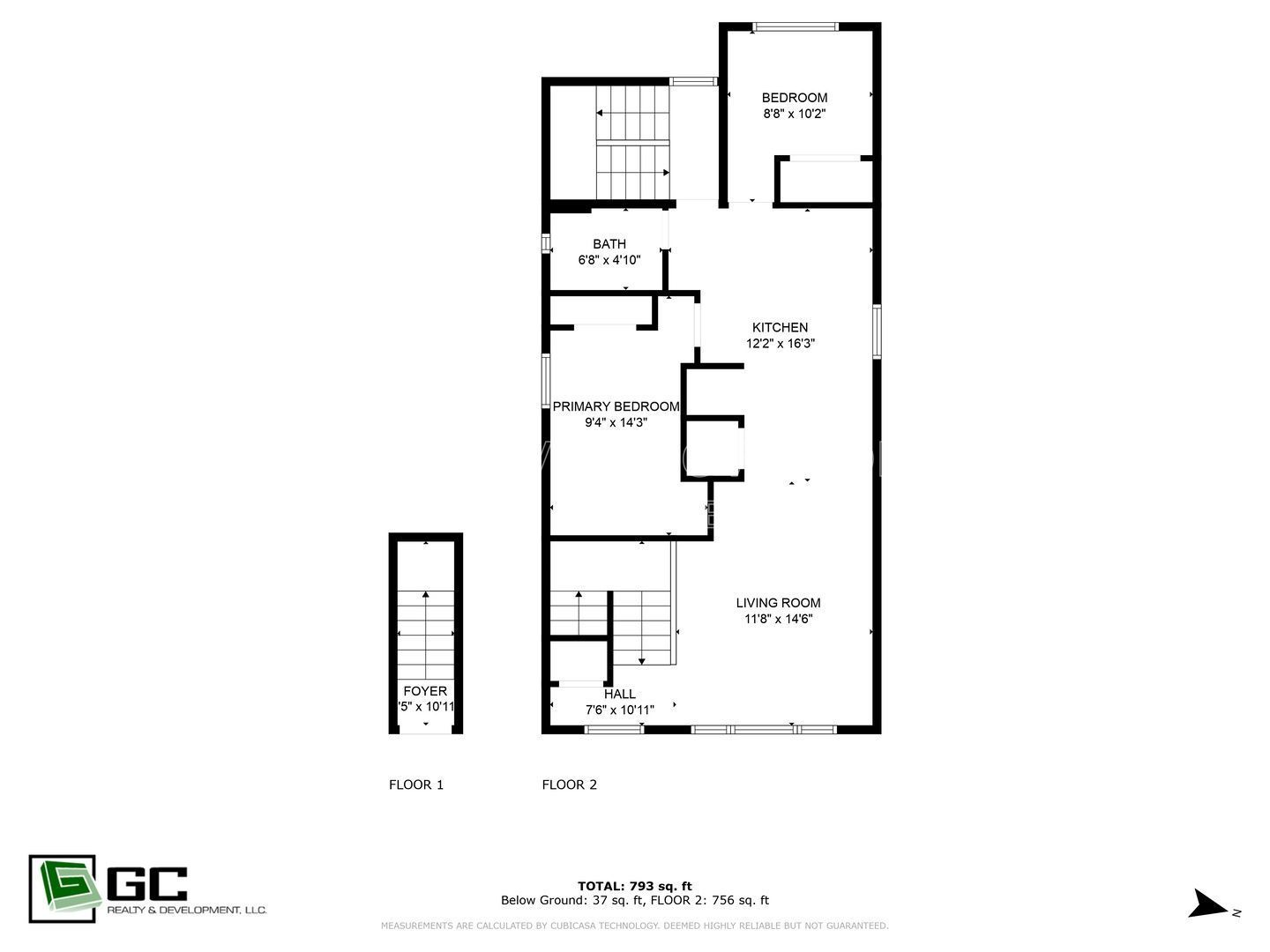 *** AVAIL 6/15/26 / BEAUTIFULLY UPDATED 2 BEDROOM / 1 BATH / STAINLESS STEEL APPL / CENTRAL AIR / W & D IN UNIT *** property image