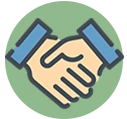 Easy To Do Business With Us Icon